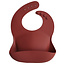 Mushie Mushie silicone bib Raw Sienna