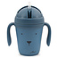 Jollein Jollein Trinkbecher Bambus Animal Club steel blue