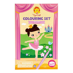 Tiger Tribe colouring set - ballet