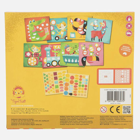 Tiger Tribe Tiger Tribe kit créatif Animaux fous