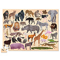 Crocodile Creek Crocodile Creek puzzle 36 wild animals 100pcs