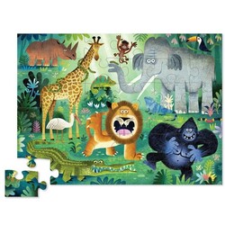Crocodile Creek puzzle Animaux sauvages 36pcs