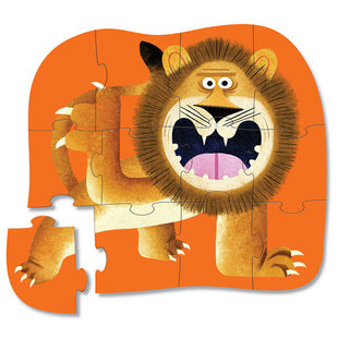 Crocodile Creek mini puzzle Lion Roar 12pcs