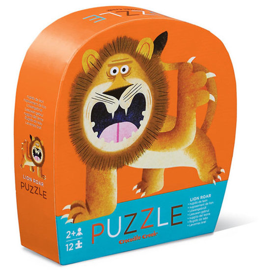 Crocodile Creek Crocodile Creek mini puzzel Leeuw 12st