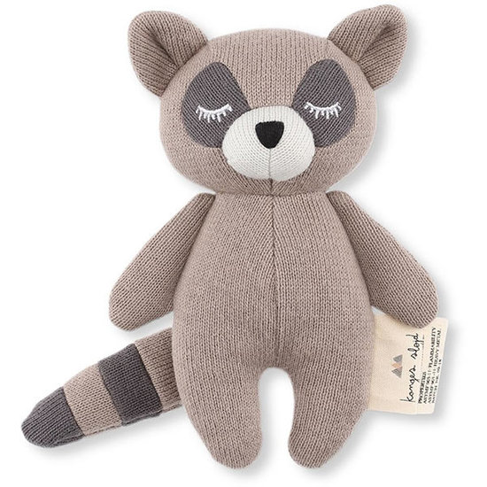 Konges Slojd Rattle Mini Racoon brown - Konges Sløjd