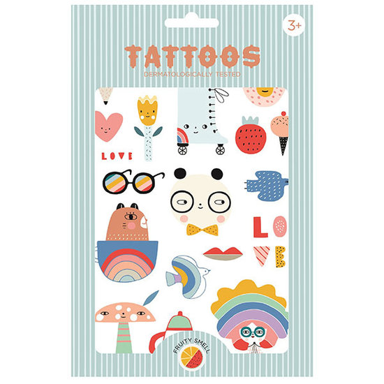 Petit Monkey Petit Monkey tattoos Panda Love +3yrs