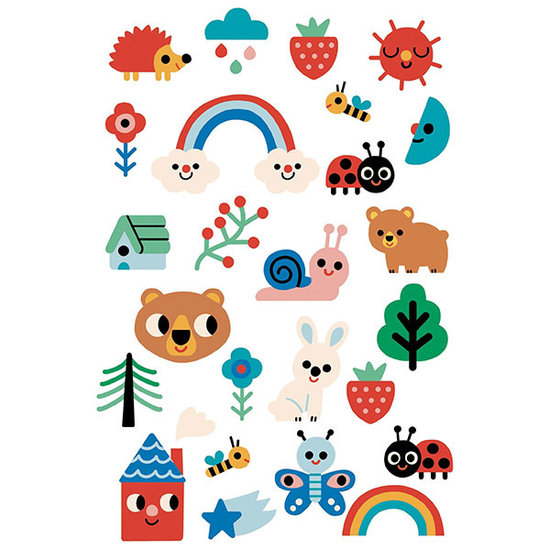 Petit Monkey Petit Monkey tatouages Amis de la nature +3 ans