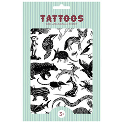 Petit Monkey Tattoos Schwarze Tiere +3 Jahren