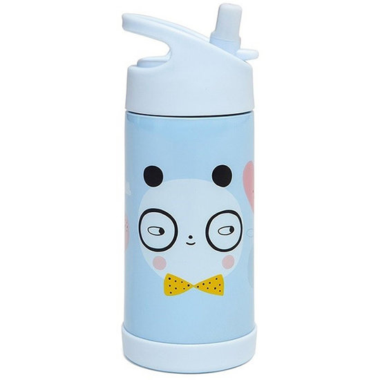 Petit Monkey Drinkfles RVS Panda Love - Petit Monkey