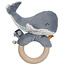 Little Dutch Ringrammelaar walvis Ocean blue - Little Dutch