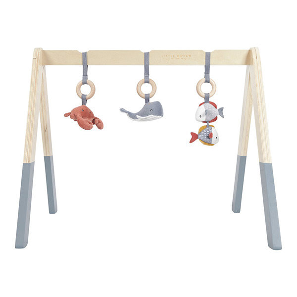 Baby Gym Wood Ocean Blue Little Dutch Little Thingz