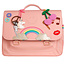 Jeune Premier boekentas School bag Midi Lady Gadget Pink - Jeune Premier