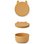 Liewood Liewood Charlot snack box Rabbit yellow mellow