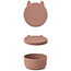 Liewood Liewood Charlot Snackbox Rabbit dark rose