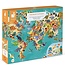 Janod speelgoed Janod puzzel dinosaurussen 200st +6jr