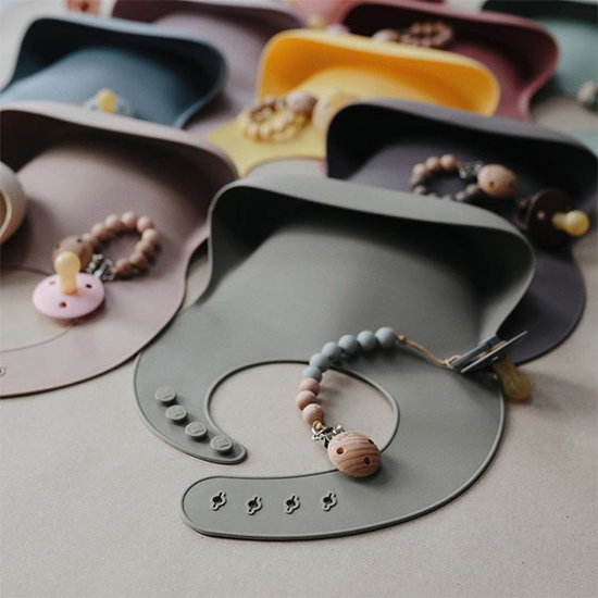 Mushie Mushie Silikon Lätzchen Planets