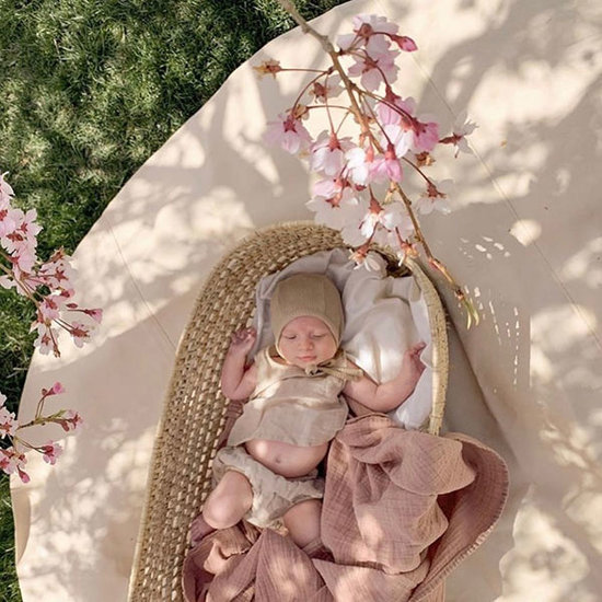 Mushie Mushie swaddle Pale Taupe