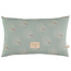 Nobodinoz tipi en accessoires Kussen Laurel White Gatsby - Green - Nobodinoz
