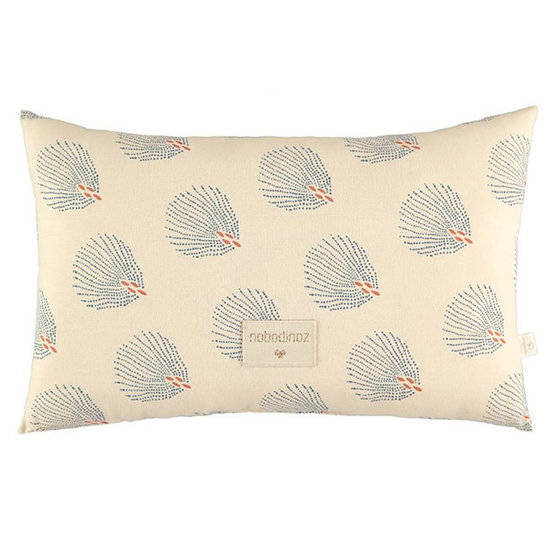 Nobodinoz tipi en accessoires Cushion Laurel Blue Gatsby - Cream - Nobodinoz