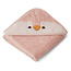 Liewood Badcape Albert Penguin rose 70cm - Liewood