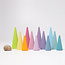 Grimm's Grimm's regenboog bos pastel - set van 12