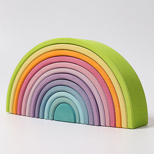 Grimm's rainbow pastel 12 pieces 36 cm