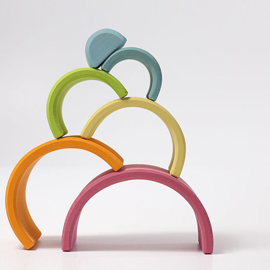 Grimm's Grimm's Regenbogen Pastell 6-Teilig 17 cm