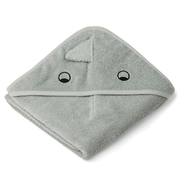 Cape De Bain Bebe Albert Dino Dove Blue Mix Liewood Little Thingz