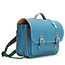Own Stuff Own Stuff leather school bag seagreen