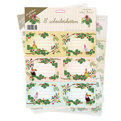 Schooletiketten Tropical - Enfant Terrible