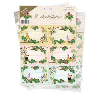 Schooletiketten Tropical - Enfant Terrible