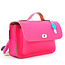 Own Stuff Own Stuff lederen kleuterboekentas fuchsia