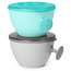 Skip Hop Skip Hop Easy-Grab kommetjes Grey-Soft teal