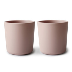 Mushie Trinkbecher 2er Set - Blush