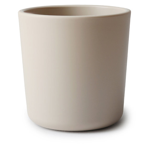 Mushie Mushie drinkbekers set van 2 - Vanilla