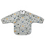Liewood Slabbetje met mouwen Dino dove blue mix - Liewood