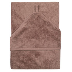 Bath cape Mellow Mauve 74x74cm - Timboo