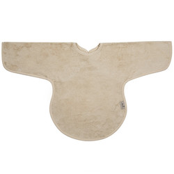 Bavoir à manches Frosted Almond 36x34cm - Timboo