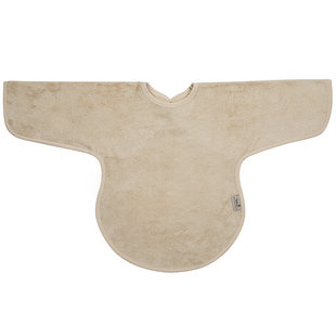 Bib with sleeves Frosted Almond 36x34cm - Timboo