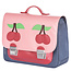 Jeune Premier boekentas School bag Signature midi Cherry pink - Jeune Premier
