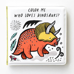 Bath book Color Me Dinosaurs- Wee Gallery