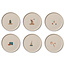 Liewood Liewood Patrick Bambus Teller Holiday Mix 6 St