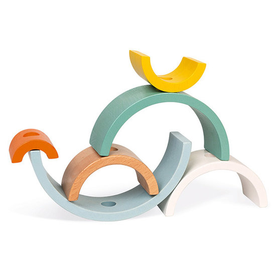 Janod Jouet tortue arc-en-ciel Sweet Cocoon