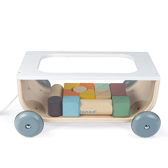 Janod Chariot de cubes Sweet Cocoon - Janod