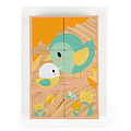 Janod Block puzzle animals 6pcs - Janod