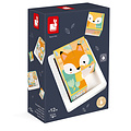 Janod Janod barquette 6 cubes animaux Pure