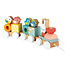 Janod speelgoed Janod building blocks train Pure