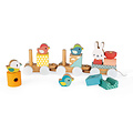 Janod Janod building blocks train Pure