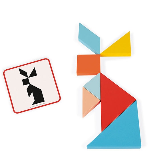 Janod Tangram game Essentiel - Janod