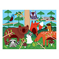 Mudpuppy Mudpuppy Haptik Puzzle Woodland 42-Teilig